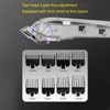 Electric Hair Trimmer Grooming LED Display High Performance Rechargeable Professional