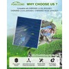 Forccord Filtro de aire de cabina HEPA compatible con filtro