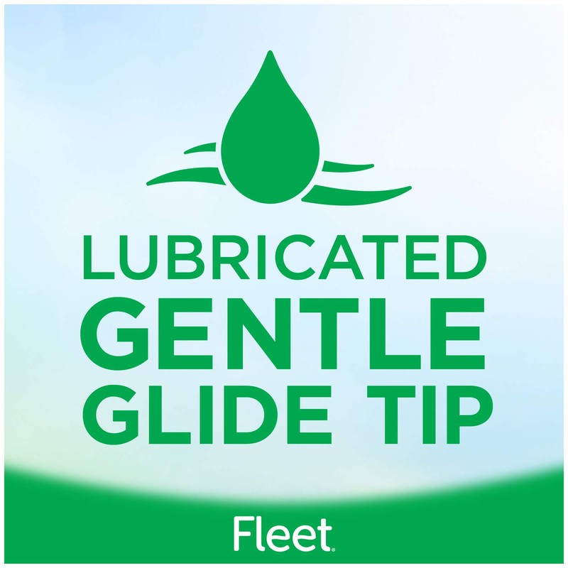 Fleet Laxative Saline Enema for Adult Constipation, 4.5 fl oz,
