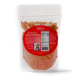 Mrs. Barr’s Natural Foods Granola | Honey & Strawberry | Certified Organic Gluten Free Oats | Soft Texture | Small Batch | Gourmet Quality | Real Ingredients | 10 Ounces (3 Pack)