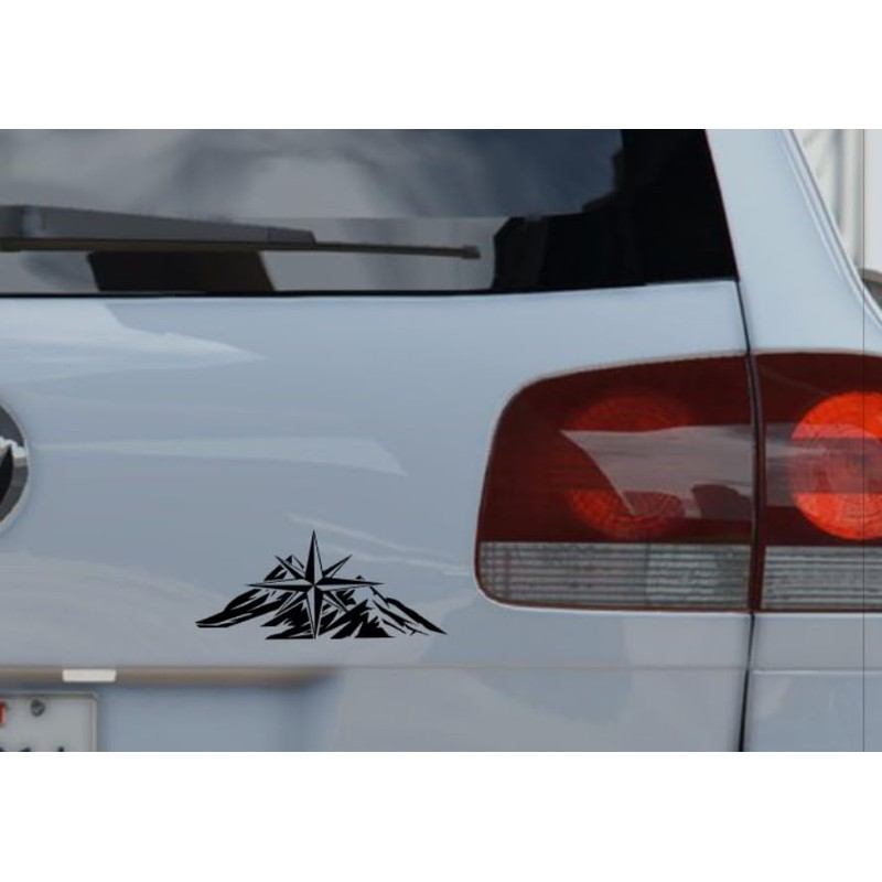 Compass Sticker Compass Rose Sticker Wind Rose Sticker Navigation Sticker