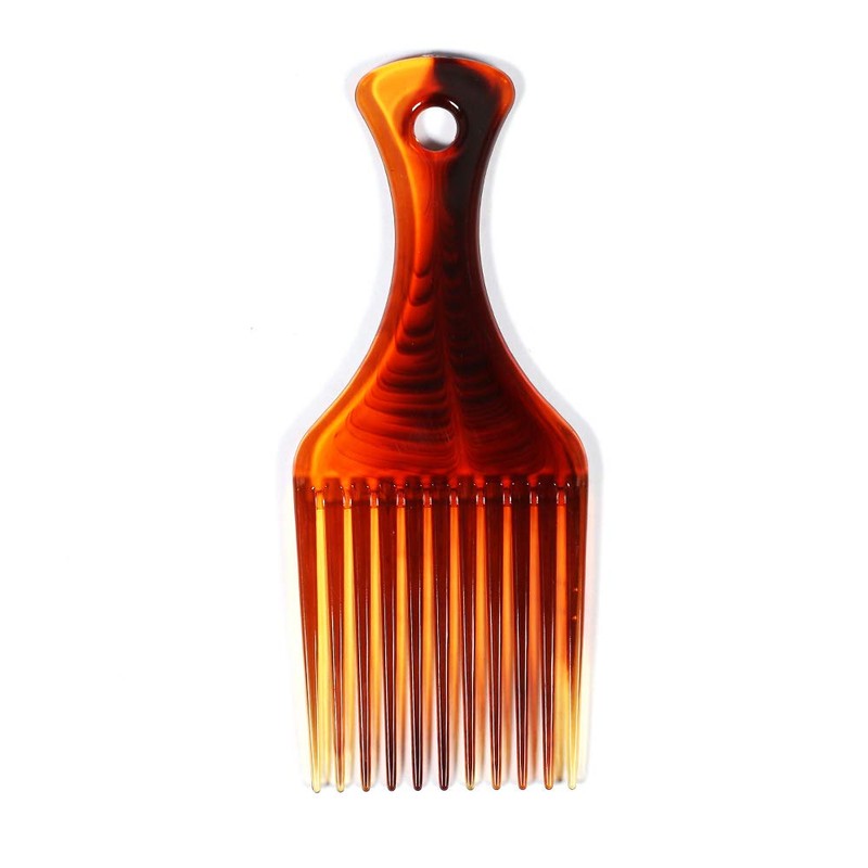 ANGGREK Peine de plástico para el cabello Anti desenredante Rizado