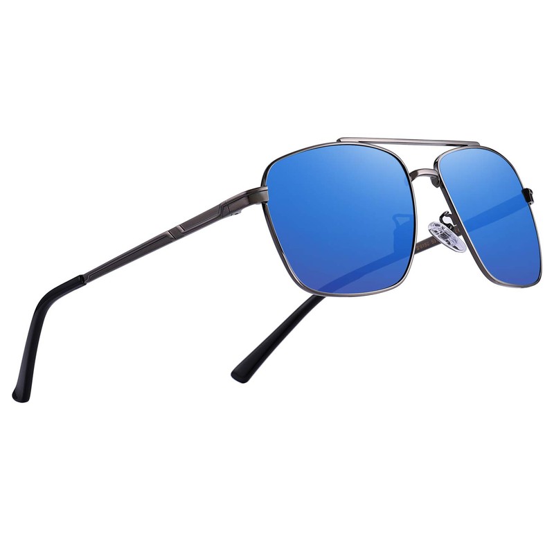 OLIEYE Rectangular Polarized Sunglasses for Men