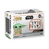 Funko Pop! & Tee: The Mandalorian - Grogu with Cookies