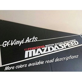 Gy Vinyl Arts Windshield Sun Visor Strip Decals Cars Stickers Banners Fits MAZDASPEED Cars