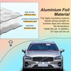 Windshield Shade, Compatible with 2015 2016-2020 2021 2022 2023 2024+