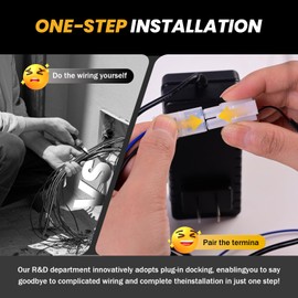 Self-Priming Booster Pump Kit for RO Reverse Osmosis Systems Up to 100 GPD, Includes 24V DC Pump, Low & High Pressure Switches, Quick-Connect Fittings, Works with Wells and Storage Tanks