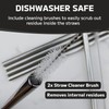 MIMORE Metal Straw for Owala 40 oz - 6 PCS