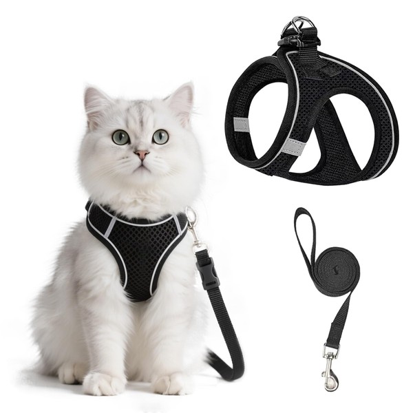 BMYUK Breathable Chest Harness For Cats And Kittens Soft Anti-Friction