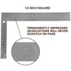 Mayes 10221 Steel Carpenter Square, Made in The USA 8"x12"