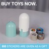 TANIN Sticker Stamper Kids Toy with 800 Stickers for Toddlers,