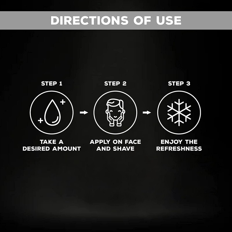 NISHMAN Shaving Gel 3 Fresh Active Shaving Gel Easy Shave