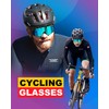 Perkanion Polarised Cycling Glasses Sports Sunglasses for Men Women MTB