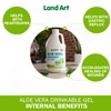 Organic Aloe Vera Drinkable Gel for Heartburn & Acid Reflux
