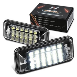 NUVISION LIGHTING Pair of LED License Plate Lights Compatible with 13-20 Subaru BRZ / 15-21 WRX / 08-22 Impreza / 16-21 Crosstrek, SU2870100, LPL-ZTL-9078