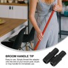 Healvian 2pcs Threaded Tip Replacement,Broom Handle Mop Replacement Handle,Sweeping Broom