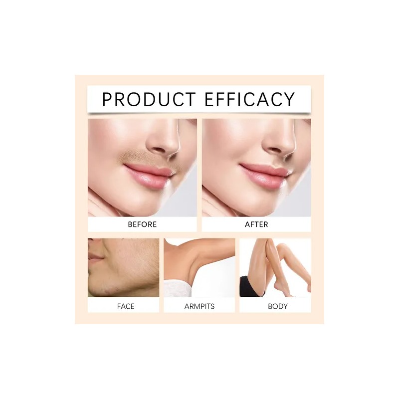 Crema Depilatoria Para Labio Superior Para Mujeres Y Hombres