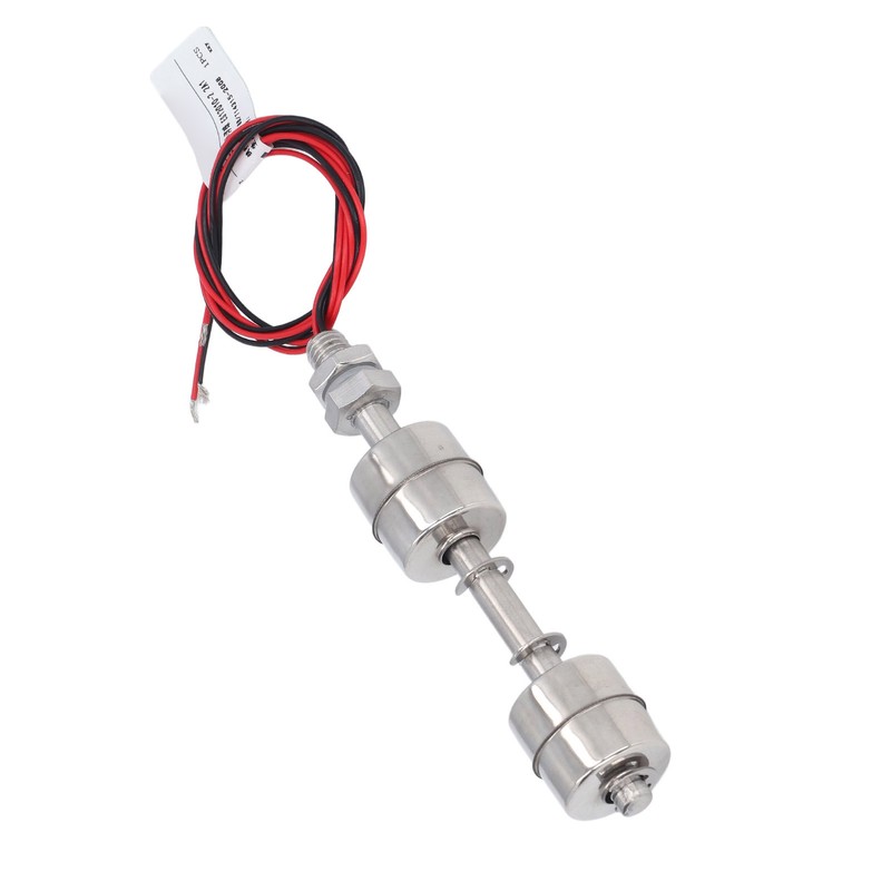 120mm Water Level Sensor Stainless Steel Double Ball Float Switch