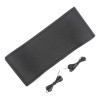 Funda Para Volante Perforada Negro Piel Genuina De 38cm