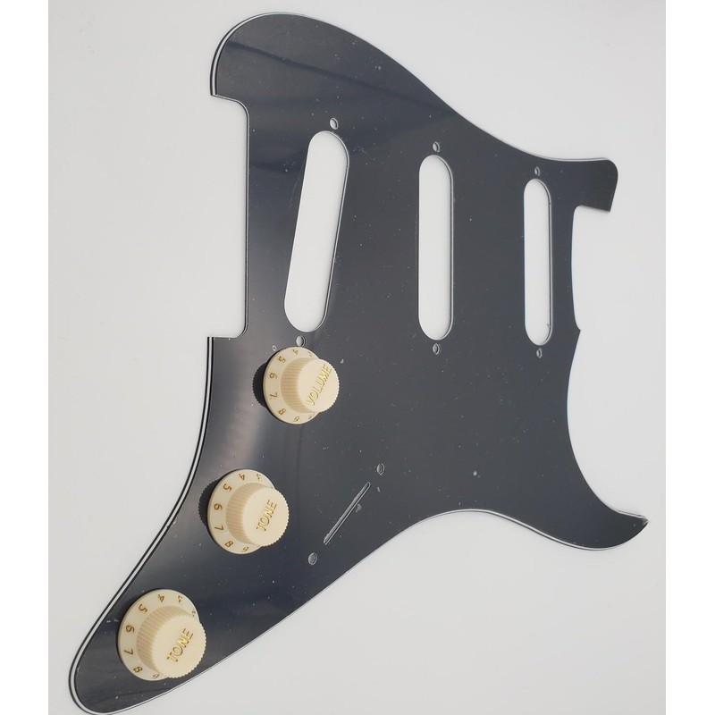 John Fox Guitars VTT Strat Control knobs - Cream