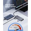 USB C HUB with 4K HDMI, USB C to Ethernet