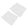 2PCS Filter Sleeve 6in White Elastic Polyester Prefilter Cover for