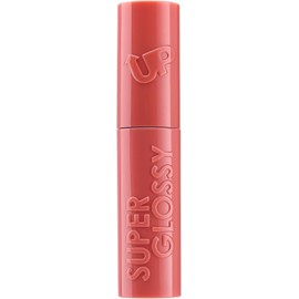 PINK UP Super Glossy Ultra brillo de larga duración Cobertura cómoda sin efecto pegajoso Labial Gloss Aplicador con definición Color Cream Modelo PKSGL03