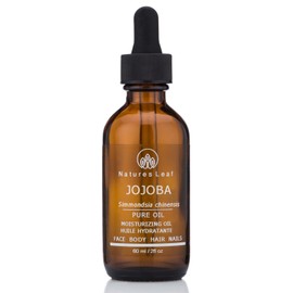 Nature's Leaf Jojoba Oil Golden Organic 100% Pure Unrefined Cold Pressed - 2 fl oz