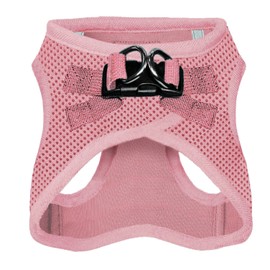 Voyager Step-in Air Dog Harness - All Weather Mesh Step in Vest Harness for Small and Medium Dogs by Best Pet Supplies - Pink (Matching Trim), XS