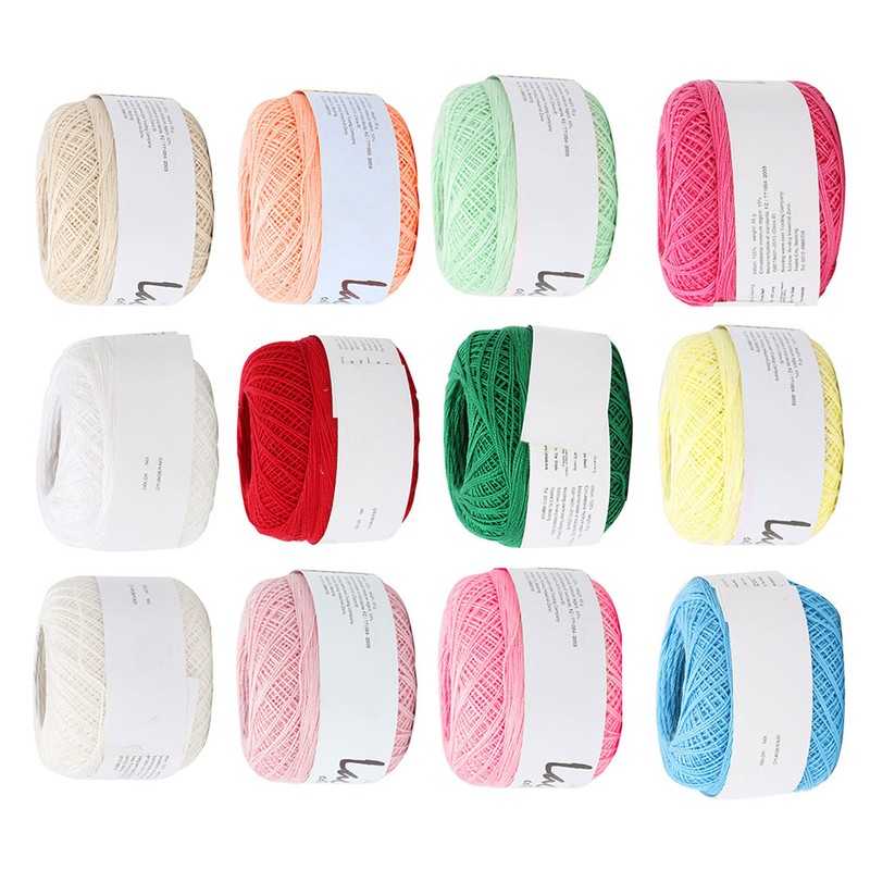 Lace Line Cotton Hand Crocheted Summer Silk Light Thin Line