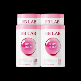 BB Lab White Collagen Low Molecular Fish Ultra Young Hwajalmuk Fish Peptide 30 sachets, 4 packs / 비비랩 화이트 콜라겐 저분자 어류 초 어린 화잘먹 피쉬 펩타이드 30포, 4개
