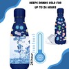 RINCS Essentials Kids Metal Water Bottles–350ml Capacity-Stylish and Fun Designs