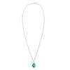 Elli Basic Malachite Gemstone Necklace, Gold-Plated 925 Silver, 925 Sterling