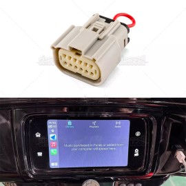 SI Apple CarPlay Jumper Fit For 2019-2023 Harley Road Glide FLTR Street Glide FLHX