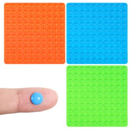 300 Pack Bump Dots for Visually Impaired Braille Bump Dot Sticker Silicone Braille Sticker Blind People Tactile Aids Low Vision Blind Aids Gadgets Impairment Sticky Bumps Raised Tactile Adhesive Dot
