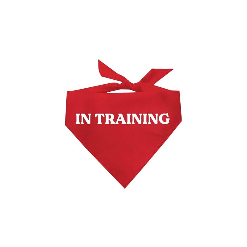 in Training Dog Bandana (Red, OS 409)