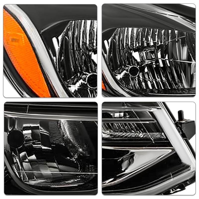 SOCKIR Headlight Assembly Fit for 2017-2022 Chevy TRAX w/o LED