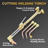 TOOLIOM Oxygen & Acetylene Torch Kit, Gas Cutting Welding Torch