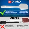 DI ORO Silicone Spatula - 600°F Heat-Resistant Rubber Kitchen Spatula