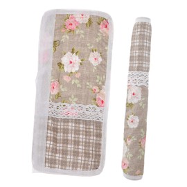 COLLBATH 1 Pair Fridge Handle Cover Slip Appliance Door Handle Protectors for Refrigerators Freezers and Kitchens Chic Design to Prevent Stains Smudges and Water Drips