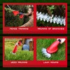 Cordless Hedge Trimmer with Battery (2Pack) and Charger, 2 in
