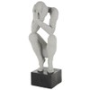 Deco 79 Polystone People Decorative Sculpture Crouching Home Decor Statue