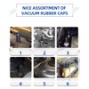 Vacuum Caps Rubber Plug Kit, 165 PCS 14 Size Assorted