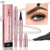 Eyebrow Pencil, Microblade Eyebrow Pen, 4-tip Microblading Eyebrow Pen, Waterproof