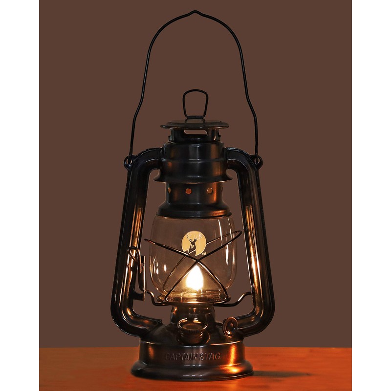 Captain Stag UK-506 CS Oil Lantern, Camping Emergency Lantern, Light,