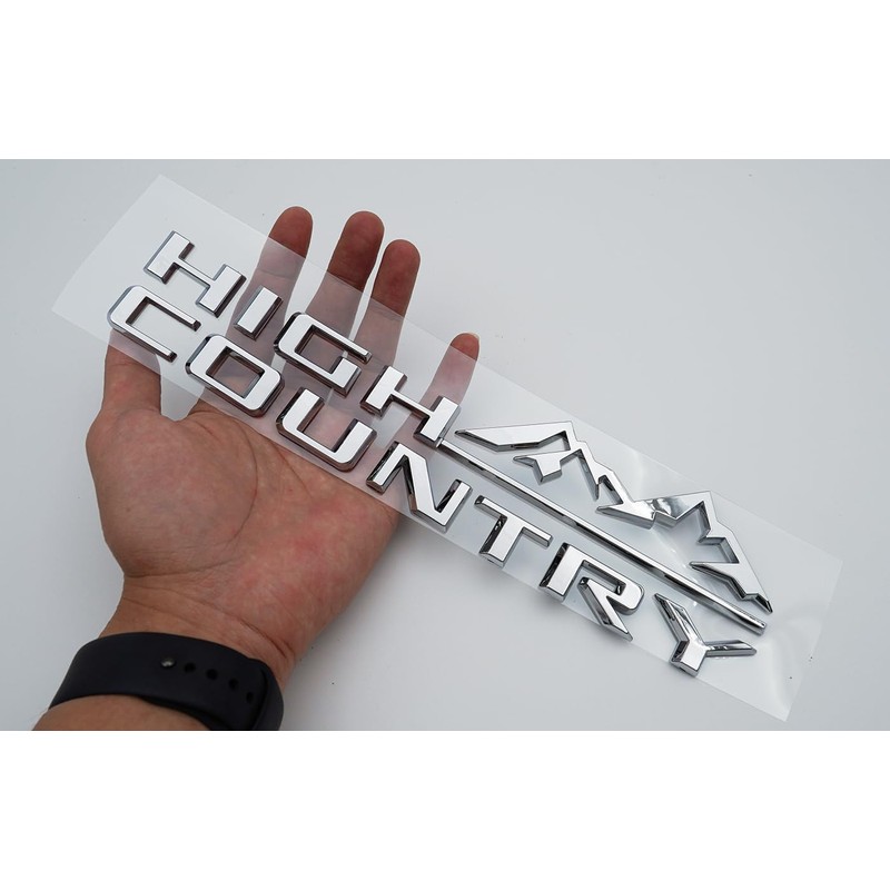 Rear Tailgate Trunk Emblem Badge 3D Letter Logo Nameplate Replacement