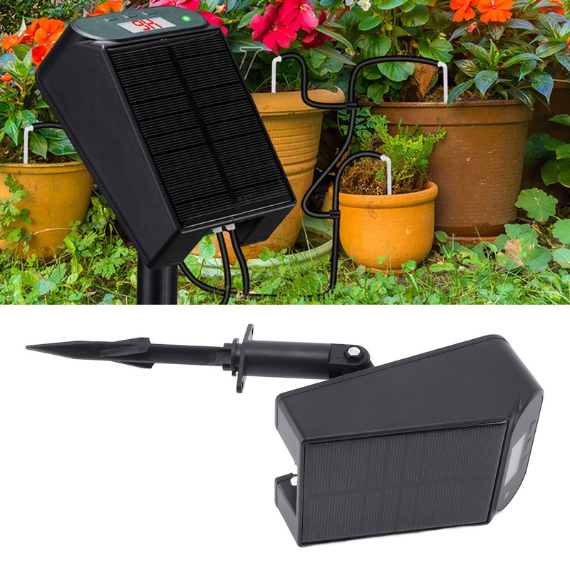 SW15 Solar Powered Watering Irrigation Kit Timing Automatic Flower Watering