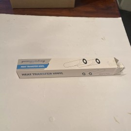 guangyintong Heat Transfer Vinyl for T-Shirts 12" x ? Ft K14 Lake Blue Roll New