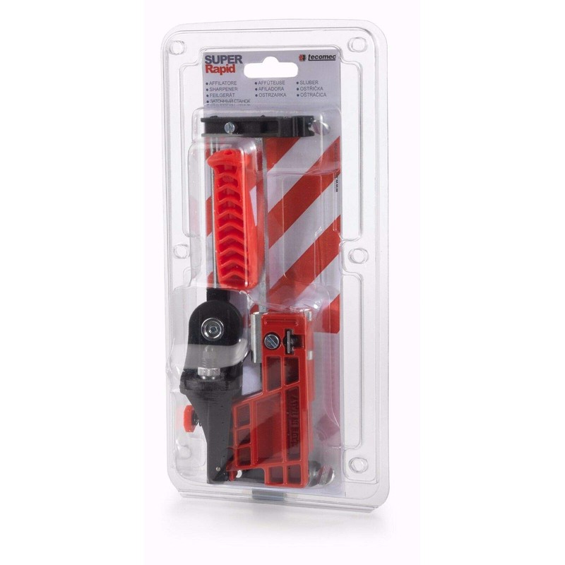 Tecomec Super Rapid Chainsaw Sharpening File Guide Bar Mount compare