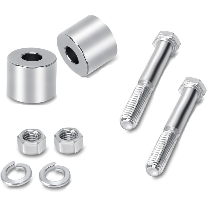 VPZMT 1'' Rise 1-1/4'' Handlebar Risers Extension for Harley Touring/Road
